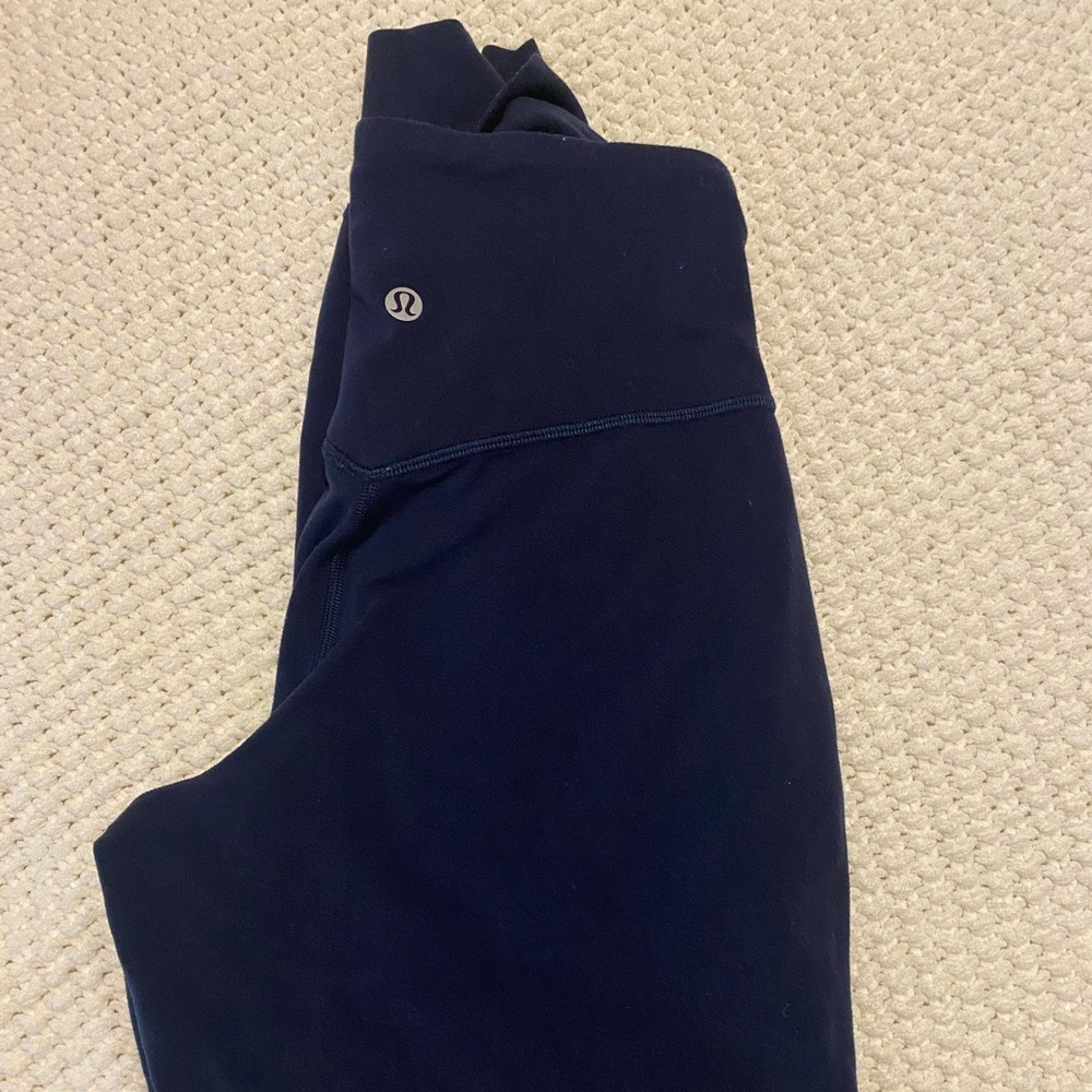 Lululemon Navy Align High Rise Joggers